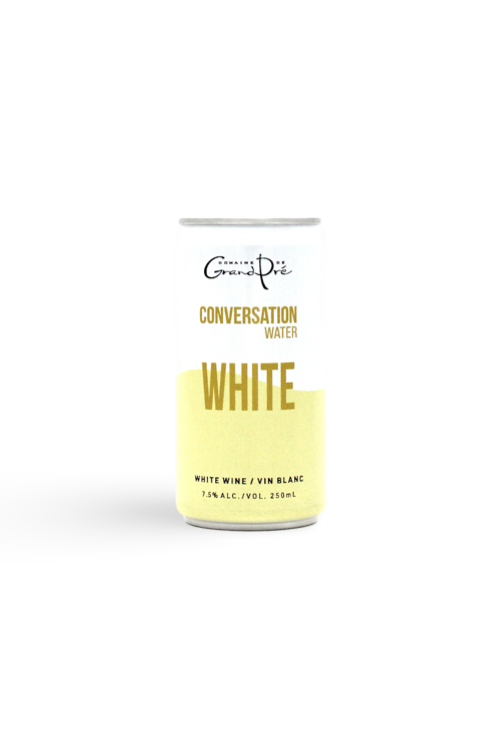 White Conversation Water Cans - Box of 12