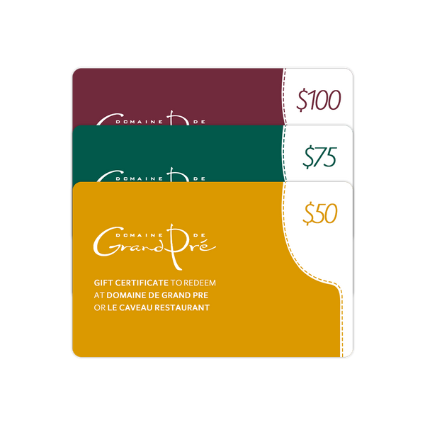 Gift Card - Valid in the Wine Shop, Restaurant and The Inn